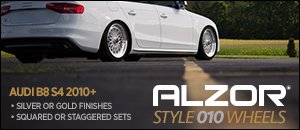 Audi B8 S4 18" Alzor Style 010 Wheels