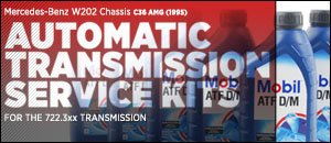 Mercedes-Benz W202 C36 AMG Auto Trans Service Kit