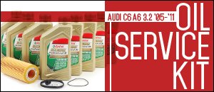 Audi C6 A6 3.2L Oil Service Kit
