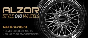 Audi 8P A3 18" Alzor Style 010 Wheels