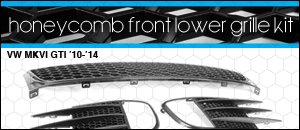 VW MKVI GTI Front Lower Grille Kit