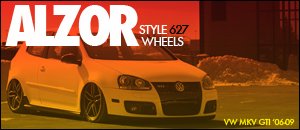 VW MKV GTI Alzor Style 627 Wheels
