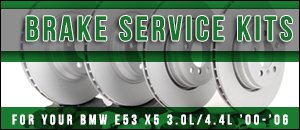 BMW E53 X5 3.0L 4.4L Brake Service Kits