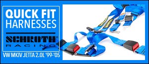 VW MKIV Jetta 2.0L Schroth Racing Harnesses