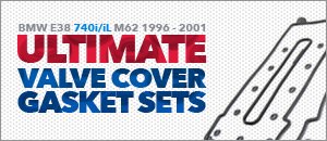 BMW E38 740i & 740iL Valve Cover Gasket Sets