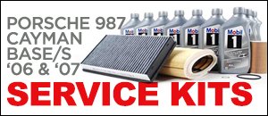 Porsche 987 Cayman Base/S Oil Service Kits