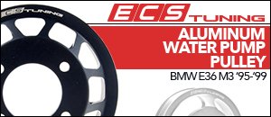 BMW E36 M3 ECS Water Pump Pulley