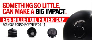 Porsche Cayenne 2008-2014 ECS Billet Oil Filter Cap