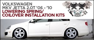 VW MKV Jetta 2.0T Lowering Installation Kits