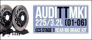 Audi MK1 TT 225/3.2L ECS Rear Big Brake Kit