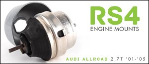 Audi Allroad 2.7T RS4 Engine Mounts