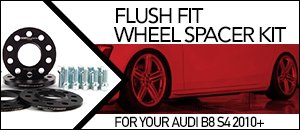 Audi B8 S4 ECS Flush Fit Wheel Spacers Kit