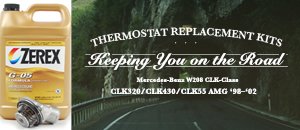 Merecedes-Benz W208 Chassis Thermostat Replacement Kits