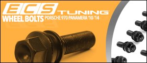 Porsche 970 Panamera Black Wheel Bolts