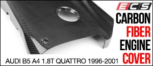 Audi B5 A4 1.8T ECS Carbon Fiber Engine Cover