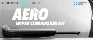 Audi B6 S4 Avant Rear Aero Wiper Conversion Kit
