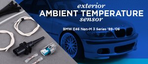 BMW E46 Non-M 3 Series Ambient Temp Sensor Repair Kit