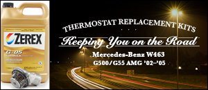 Merecedes-Benz W463 Chassis Thermostat Replacement Kits