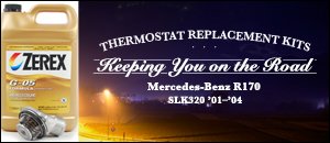 Mercedes-Benz R170 Chassis Thermostat Replacement Kits