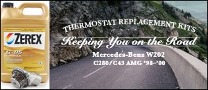 Mercedes-Benz W202 Chassis Thermostat Replacement Kits