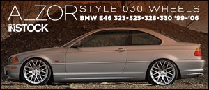 BMW E46 3-Series Alzor 030 Wheels