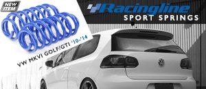 VW MKVI Golf/GTI Racingline Sport Springs