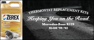 Mercedes-Benz R129 Chassis Thermostat Replacement Kits