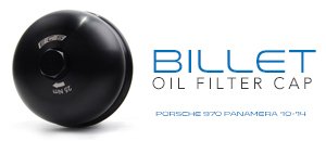 Porsche 970 Panamera ECS Billet Oil Filter Cap