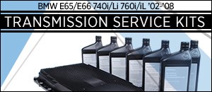 BMW E65/E66 745/760 Transmission Service Kits