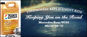 Mercedes-Benz W164 Chassis Thermostat Replacement Kits