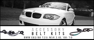 BMW E82/88 135i Accessory Belt Service Kits