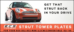 R50/R52/R53 MINI Cooper ECS Strut Tower Plates