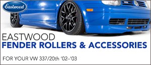 VW 337/20th Eastwood Fender Rollers & Accessories