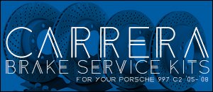 Porsche 997 C2 Brake Service Kits