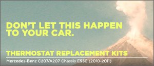 Mercedes-Benz E-Class Thermostat Replacement Kits