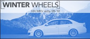 VW MKV Jetta Alzor Winter Wheels