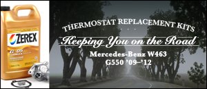 Mercedes-Benz W463 Chassis Thermostat Replacement Kits