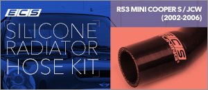 R53 Mini Cooper S/JCW ECS Silicone Hose Kit
