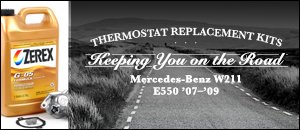 Mercedes-Benz W211 Chassis Thermostat Replacement Kits