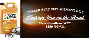 Mercedes-Benz W221 Chassis Thermostat Replacement Kits