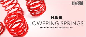 BMW E30 Non-M 3 Series H&R Lowering Springs