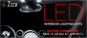 R60 Mini Countryman Ziza LED Interior Lighting Kits