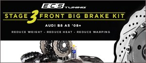 Audi B8 A5 ECS Stage 3 Front Big Brake Kit