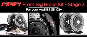 Audi B8 S5 ECS Stage 3 Front Big Brake Kit