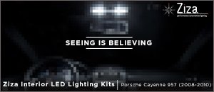 Porsche 957 Cayenne Ziza LED Interior Light Kits