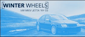 VW MKIV Jetta Winter Wheels