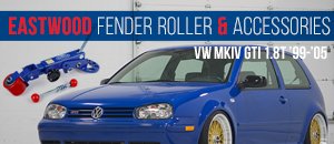 VW MKIV GTI Eastwood Fender Roller