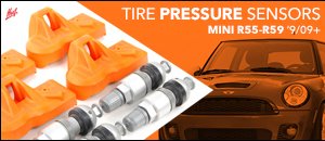 R55-R59 MINI Huf Tire Pressure Sensors
