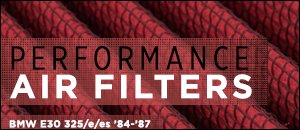 BMW E30 325e/es Performance Air Filters