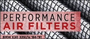BMW E30 325i/is Performance Air Filters